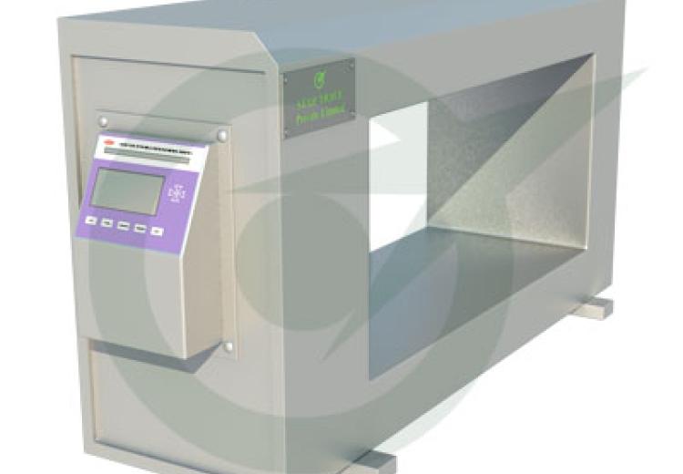 Belt conveyor metal detectors